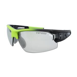 Tifosi Synapse Gray/Green Frames & Clear Lenses Sunglasses - VERY GOOD CONDITION